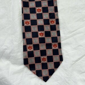 Auburn Tie 100% Silk  57" The RAH-RAH Collection